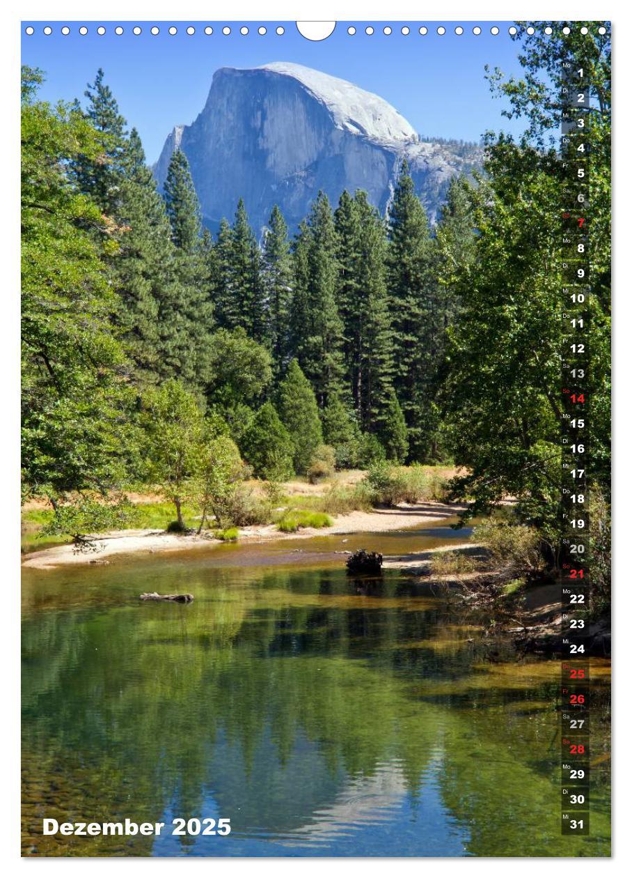 Bild: 9783457225790 | YOSEMITE VALLEY Natur Pur (Wandkalender 2025 DIN A3 hoch), CALVENDO...