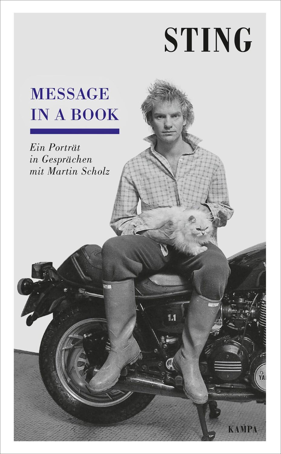 Cover: 9783311140337 | Sting - Message in a book | Sting | Buch | Kampa Salon | 192 S. | 2021