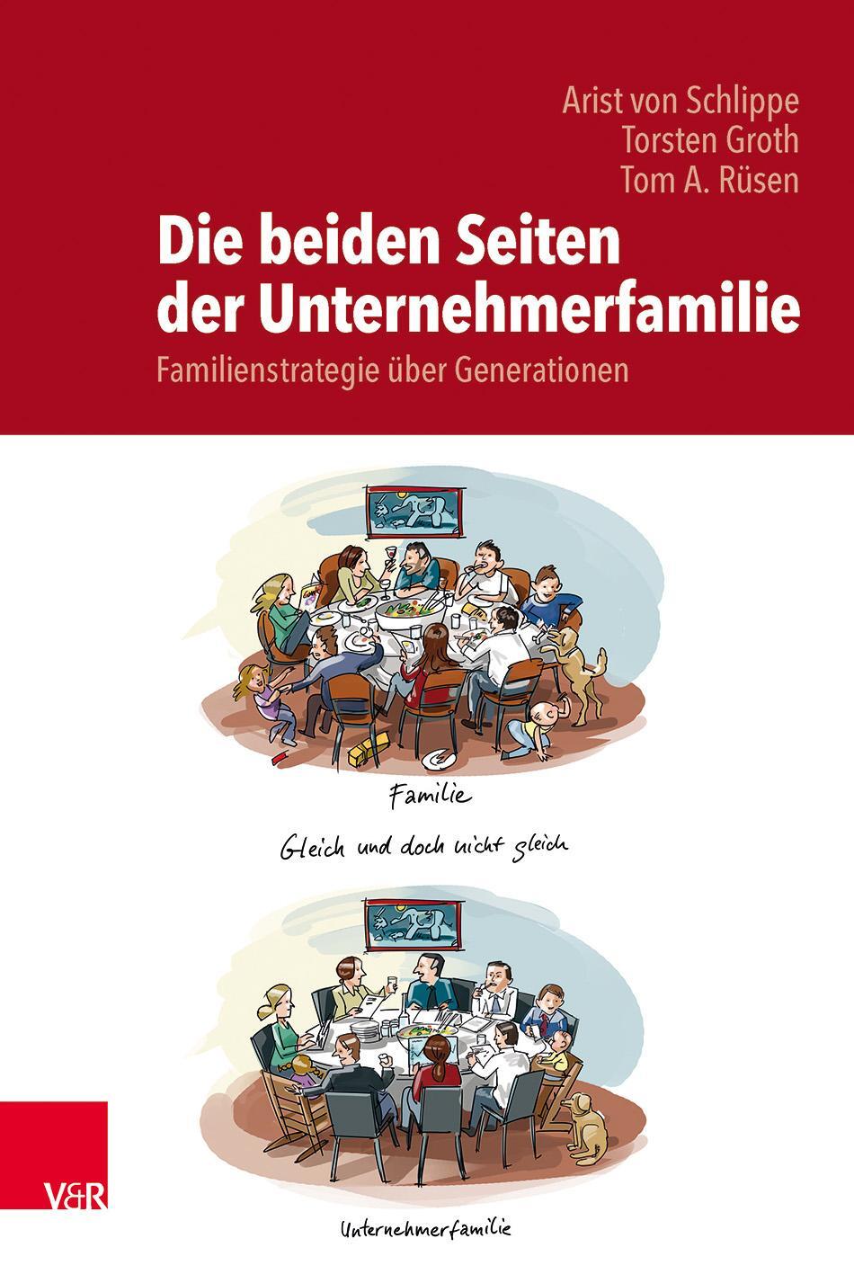 Cover: 9783525403815 | Die beiden Seiten der Unternehmerfamilie | Arist von Schlippe (u. a.)