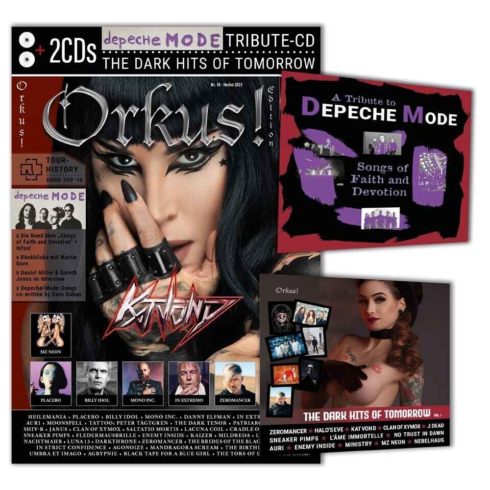 Cover: 9783866083486 | Orkus-Edition mit DEPECHE-MODE-Tribute-CD "SONGS OF FAITH AND...