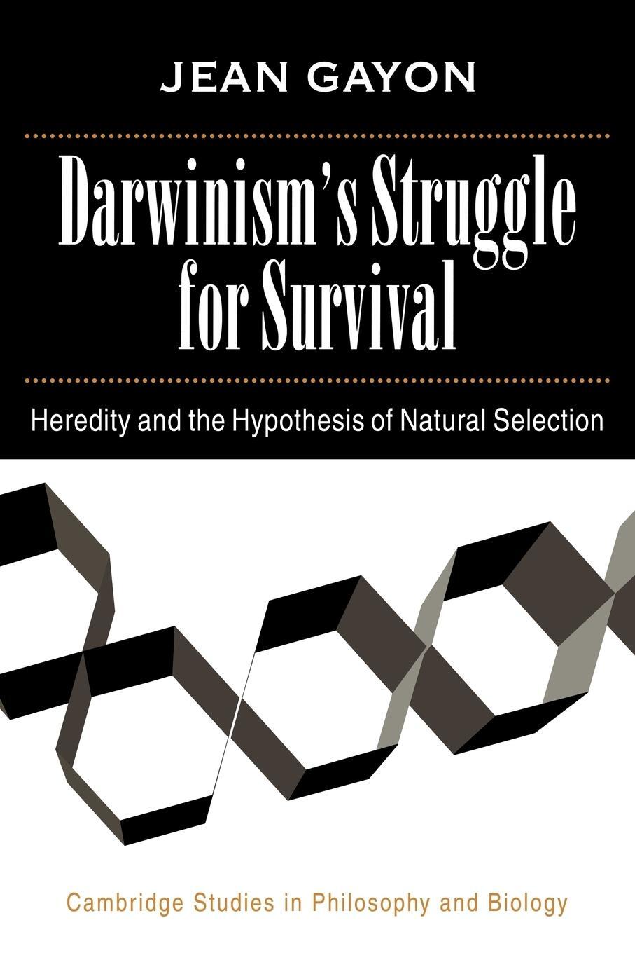 Cover: 9780521039673 | Darwinism's Struggle for Survival | Jean Gayon | Taschenbuch | 2007