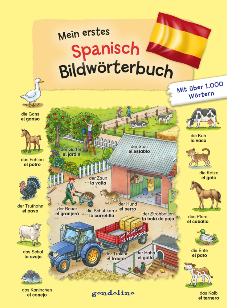 Cover: 9783811234697 | Mein erstes Spanisch Bildwörterbuch | Übungsbücher | Buch | 68 S.