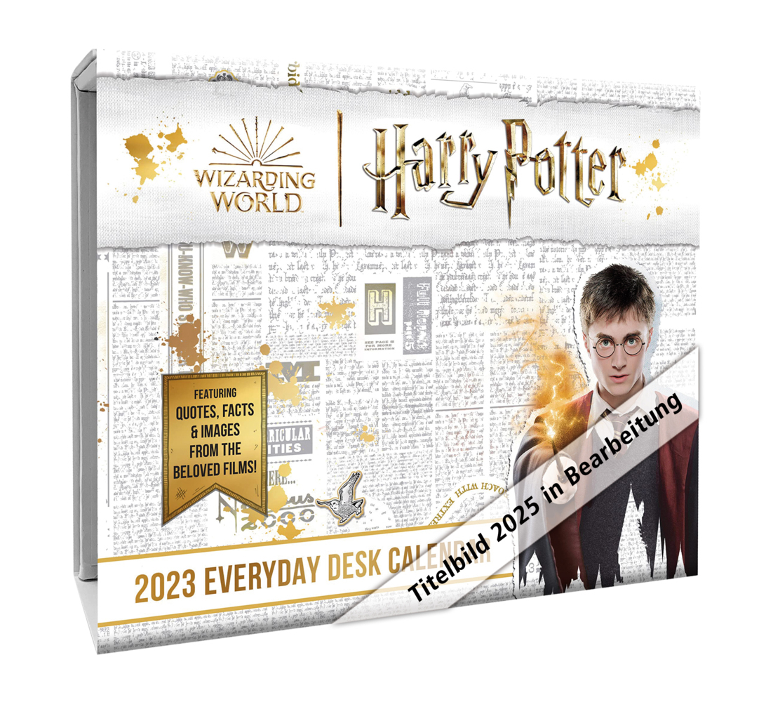 Cover: 9781835271803 | Harry Potter 2025 | Original Danilo-Tagesabreißkalender [Kalendar]