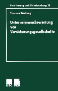 Cover: 9783824490448 | Unternehmensbewertung von Versicherungsgesellschaften | Thomas Hartung