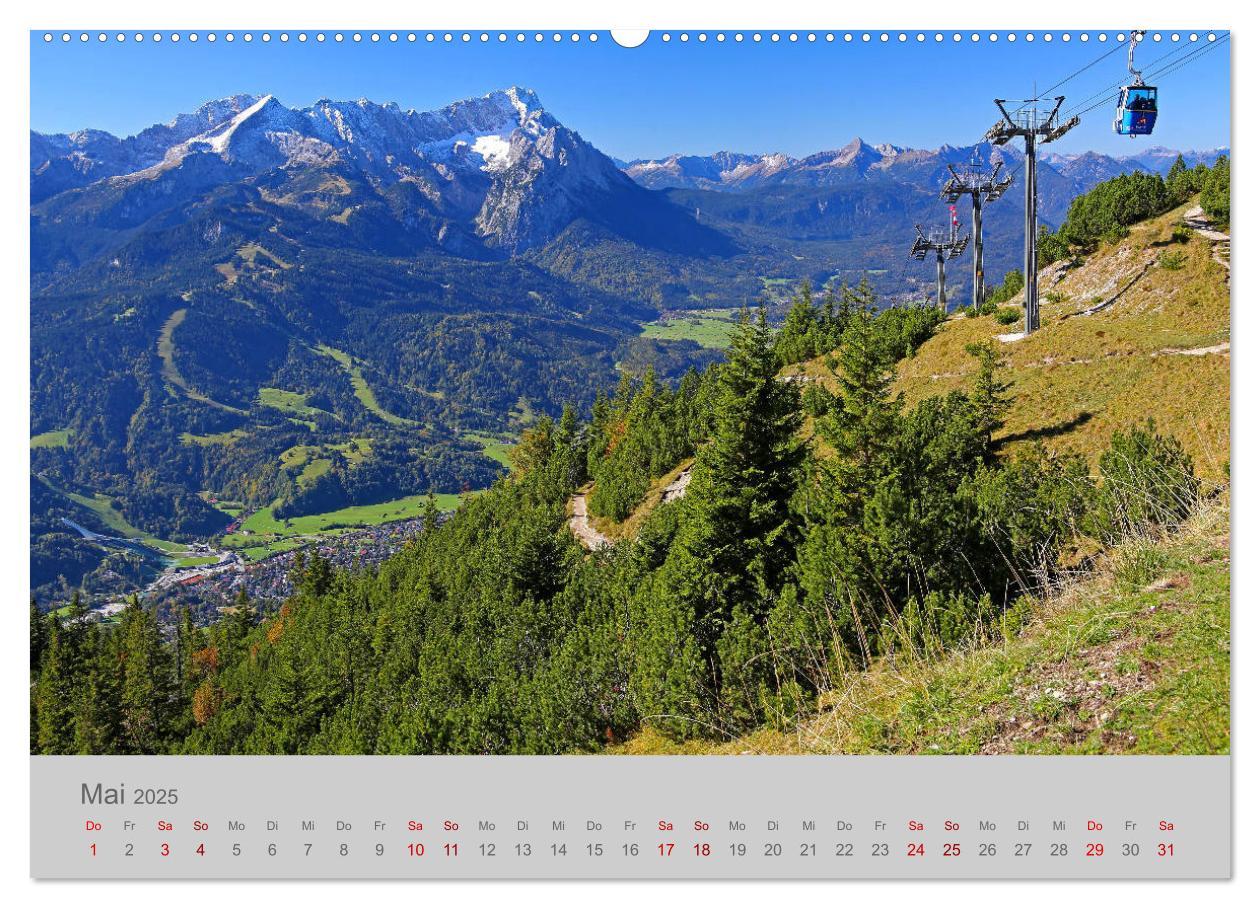 Bild: 9783435190850 | Garmisch-Partenkirchen Werdenfelser Land (Wandkalender 2025 DIN A2...