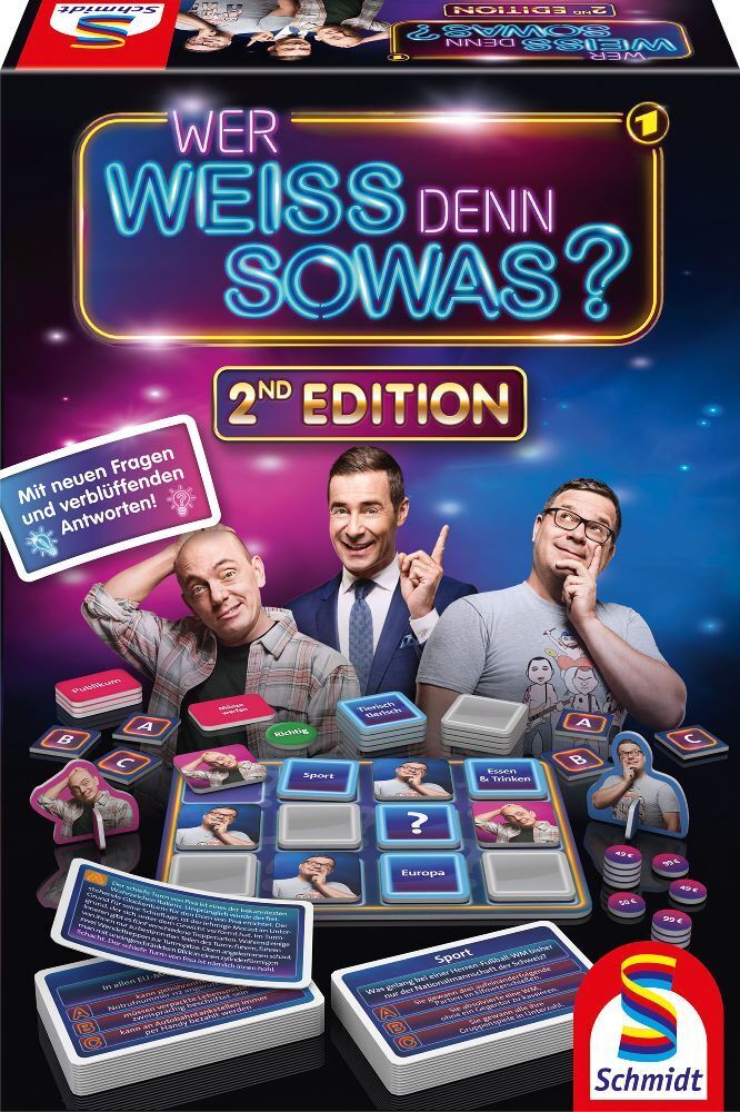 Cover: 4001504494285 | Wer weiss denn sowas? 2nd Edition | Familienspiele | Spiel | Schachtel