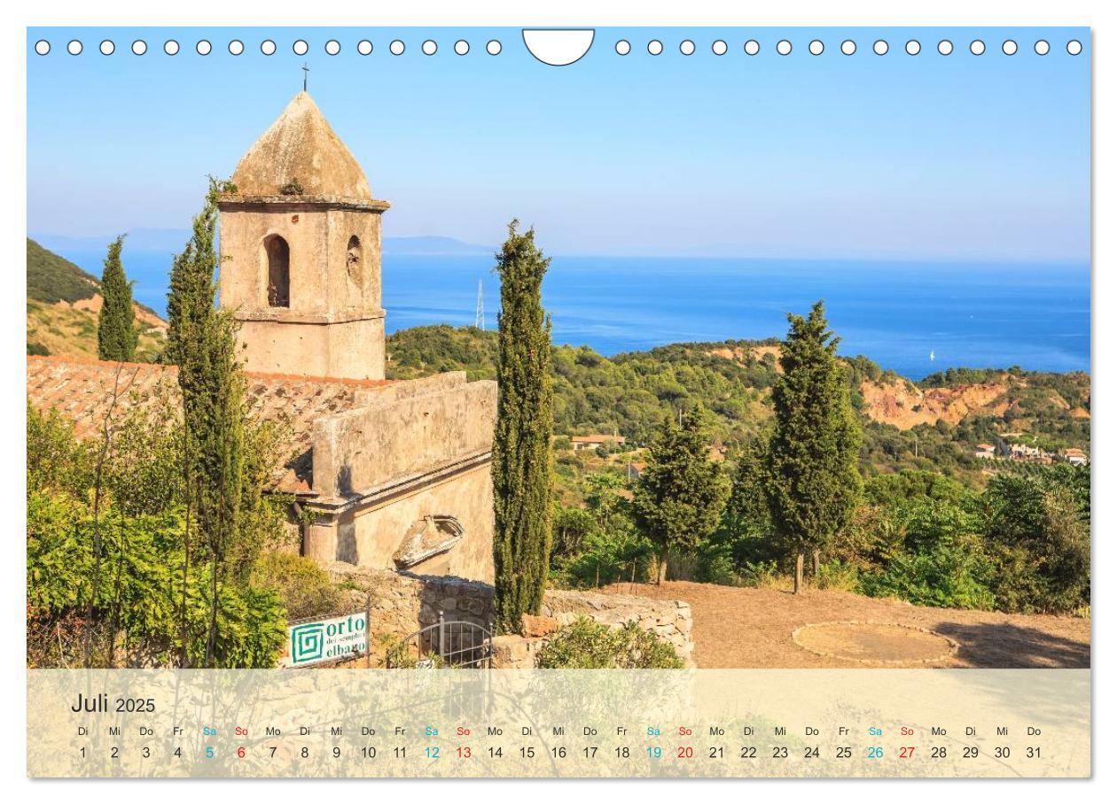 Bild: 9783435464555 | Elba - die Insel im Mittelmeer (Wandkalender 2025 DIN A4 quer),...