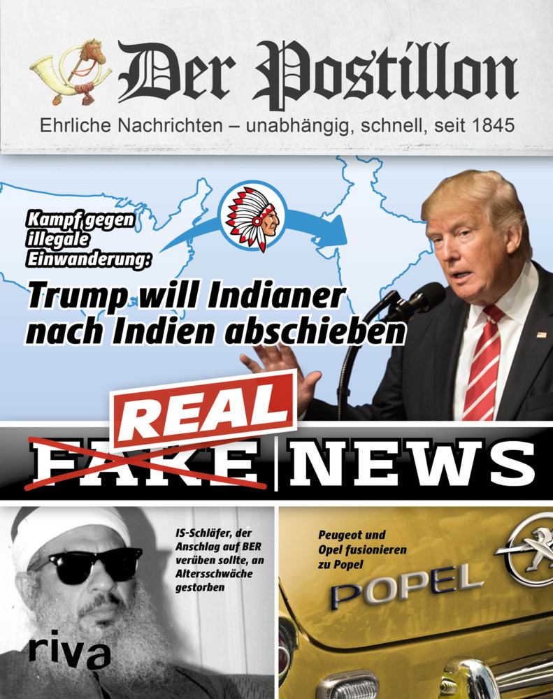 Cover: 9783742303554 | Der Postillon - Real News | Stefan Sichermann | Taschenbuch | 192 S.