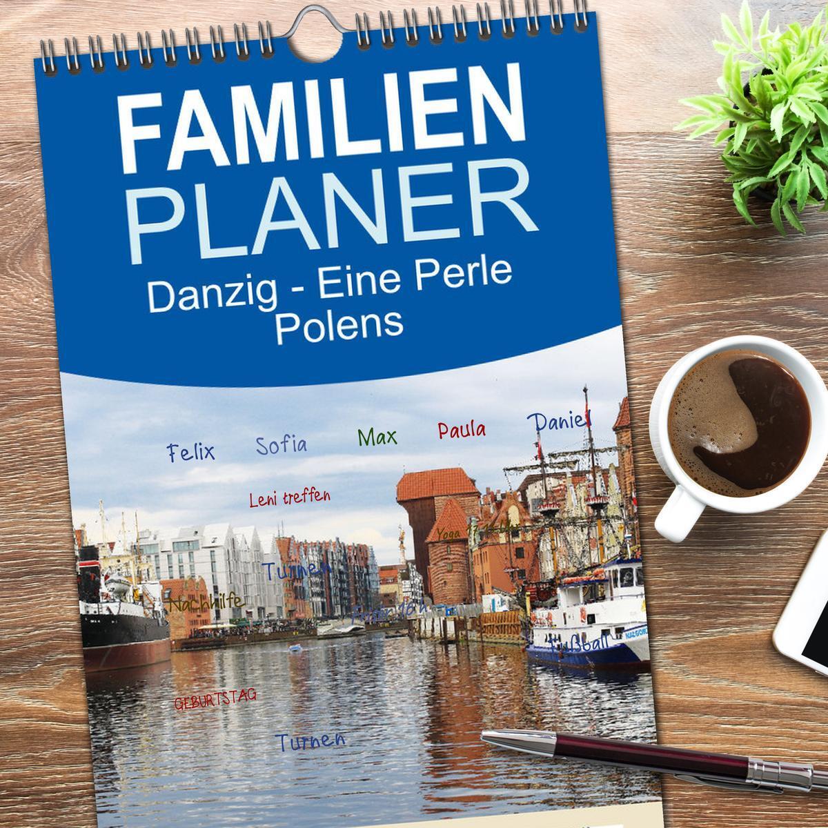 Bild: 9783457195291 | Familienplaner 2025 - Danzig - Eine Perle Polens mit 5 Spalten...