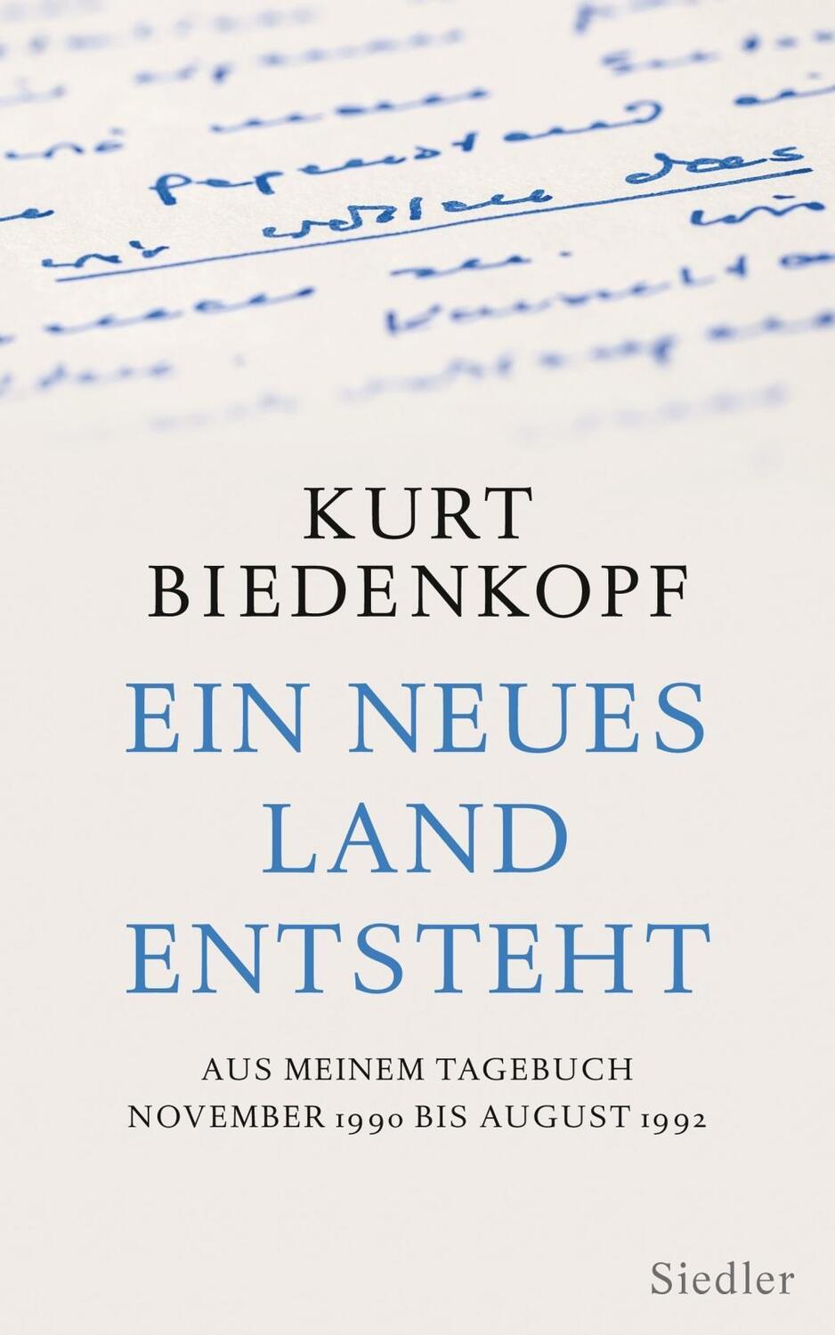 Cover: 9783827500724 | Ein neues Land entsteht | Kurt H Biedenkopf | Buch | 528 S. | Deutsch