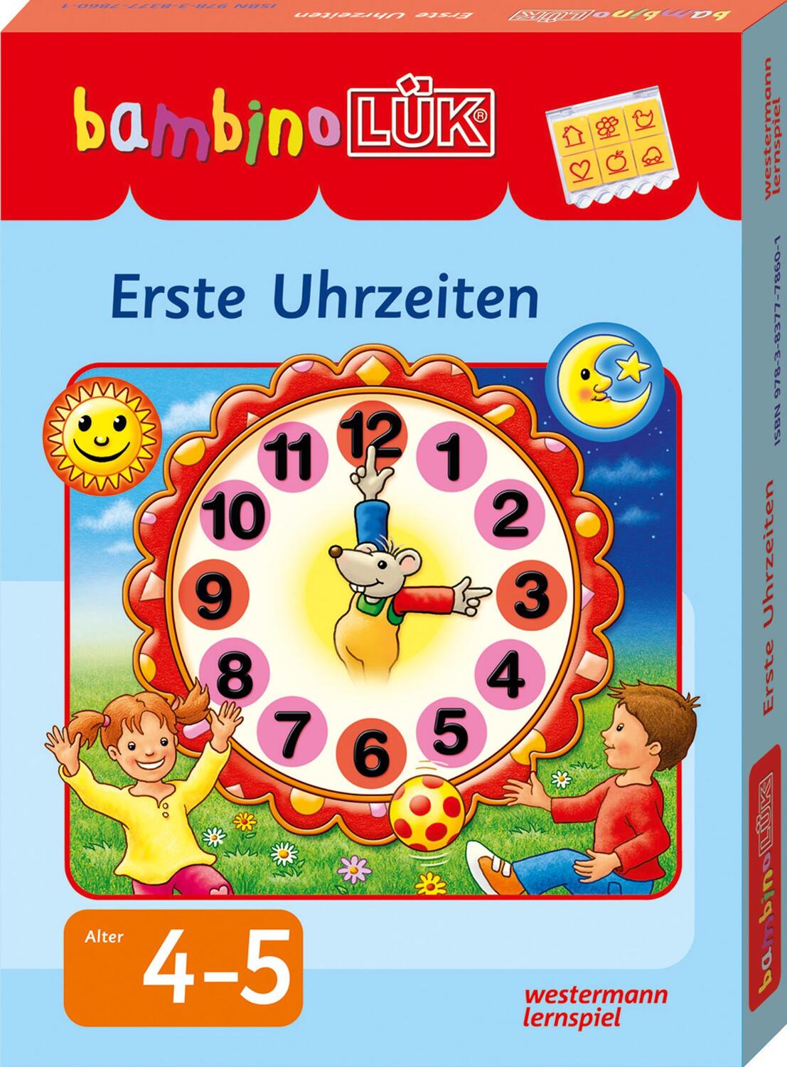 Cover: 9783837778601 | bambinoLÜK-Set. Erste Uhrzeiten: 4 - 5 Jahre | Taschenbuch | Deutsch