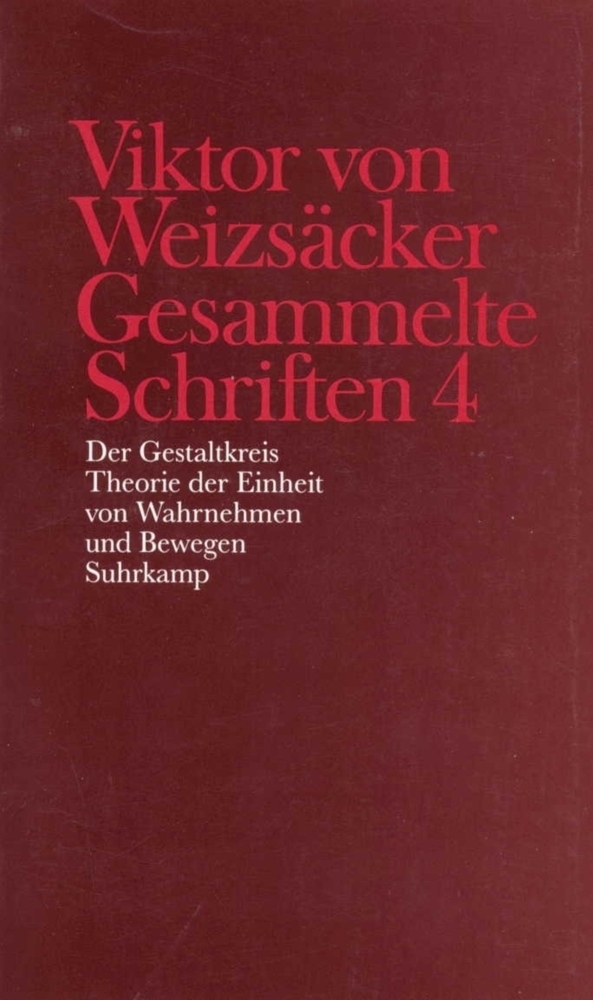 Cover: 9783518577790 | Der Gestaltkreis | Viktor von Weizsäcker (u. a.) | Taschenbuch