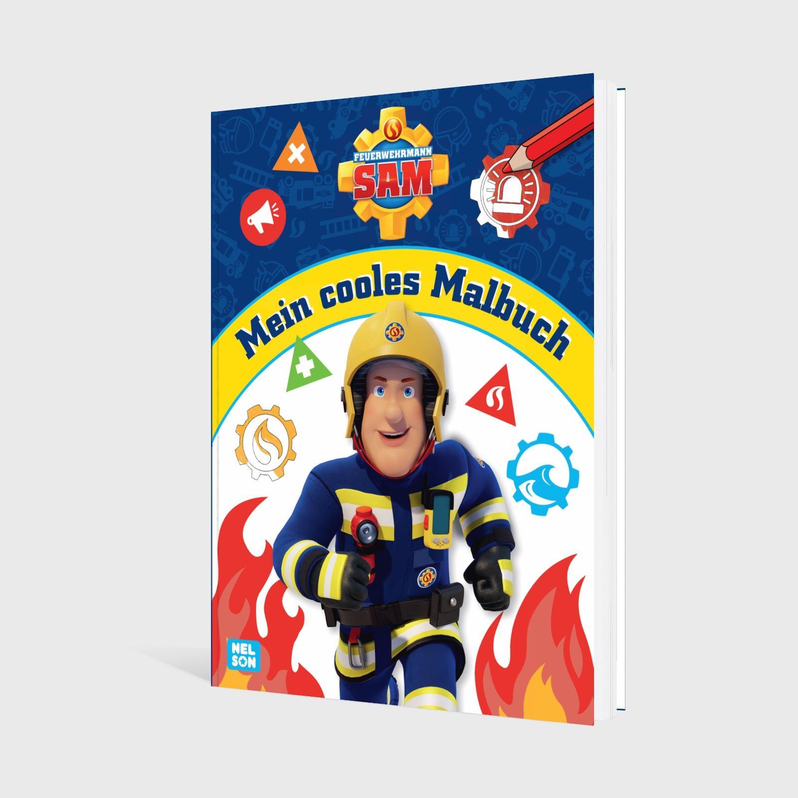 Bild: 9783845127699 | Feuerwehrmann Sam: Mein cooles Malbuch | Taschenbuch | 64 S. | Deutsch