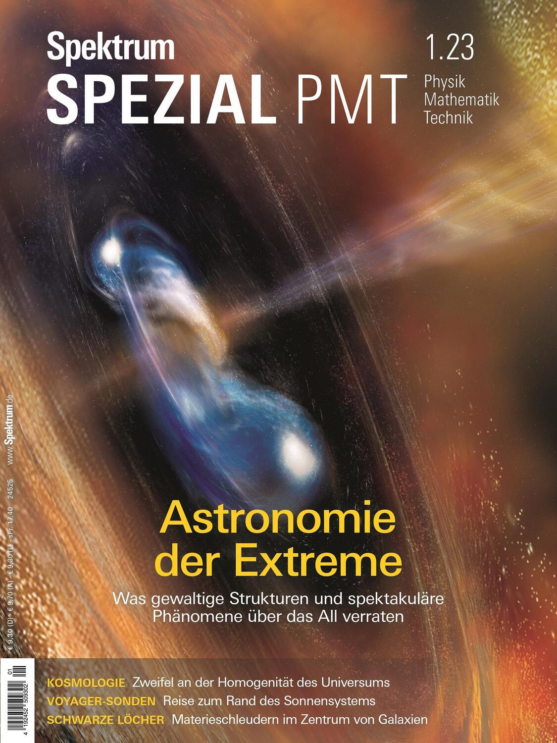 Cover: 9783958927476 | Spektrum Spezial - Astronomie der Extreme | Spektrum der Wissenschaft