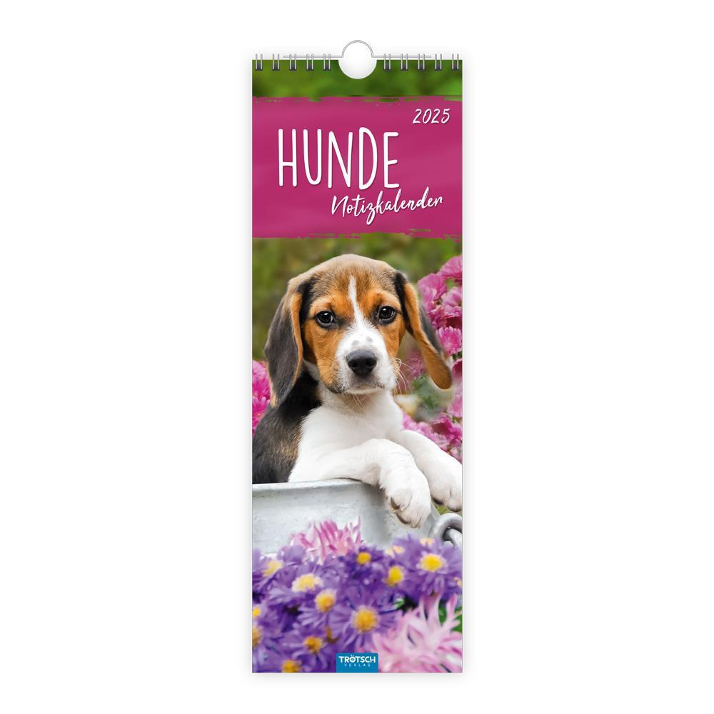 Cover: 9783988022554 | Trötsch Streifenkalender Hunde 2025 Notizkalender | KG | Kalender
