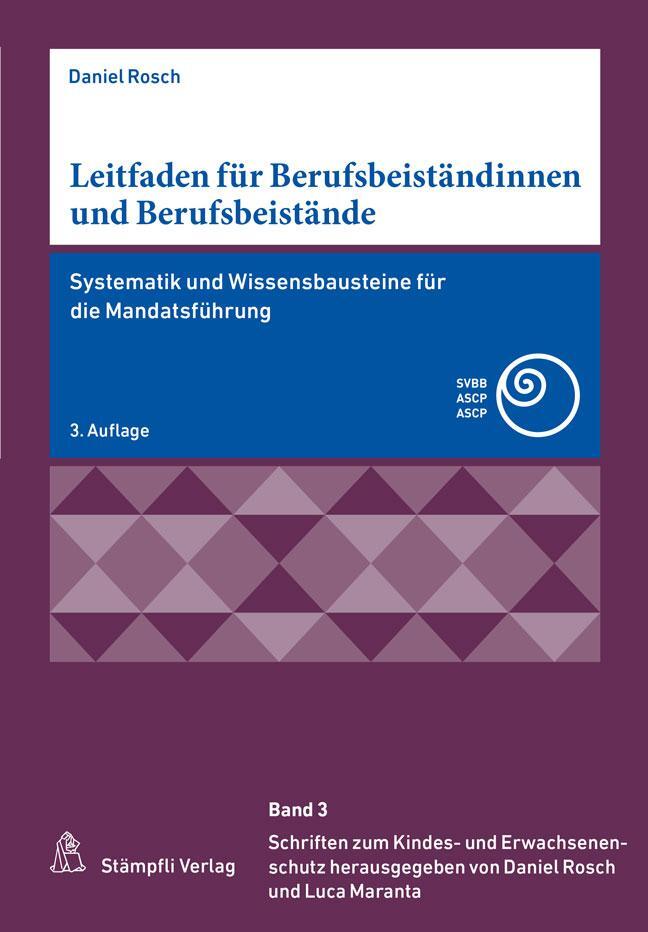 Cover: 9783727229831 | Leitfaden für Berufsbeiständinnen und Berufsbeistände | Daniel Rosch
