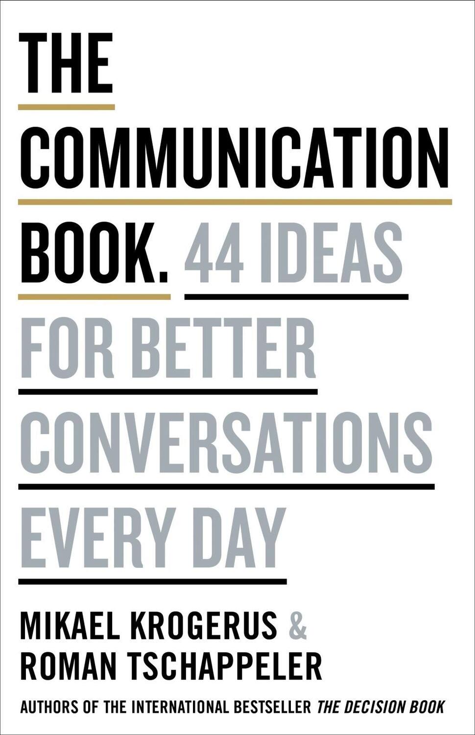 Cover: 9780241982280 | The Communication Book | 44 Ideas for Better Conversations Every Day