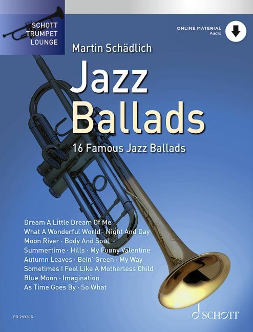 Cover: 9790001208383 | Jazz Ballads | Broschüre | Schott Trumpet Lounge | Buch + Online-Audio