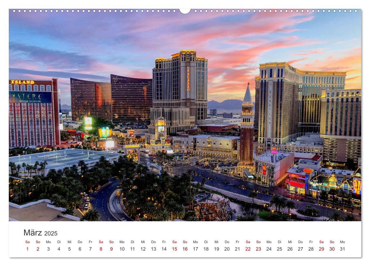 Bild: 9783435007677 | Las Vegas - Spiel, Spaß und Glück (Wandkalender 2025 DIN A2 quer),...