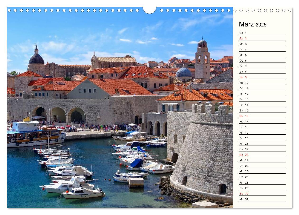 Bild: 9783435521784 | Dubrovnik - Perle der Adria (Wandkalender 2025 DIN A3 quer),...