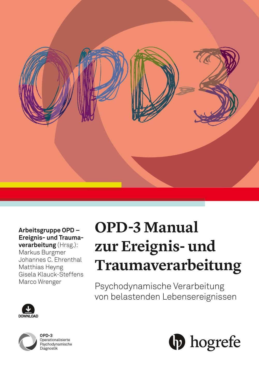 Cover: 9783456863306 | OPD-3 Manual zur Ereignis- und Traumaverarbeitung | Burgmer (u. a.)