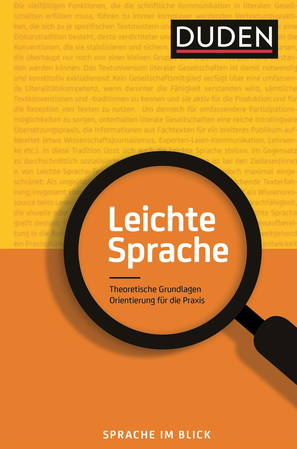 Cover: 9783411756162 | Leichte Sprache | Theoretische Grundlagen. Orientierung für die Praxis