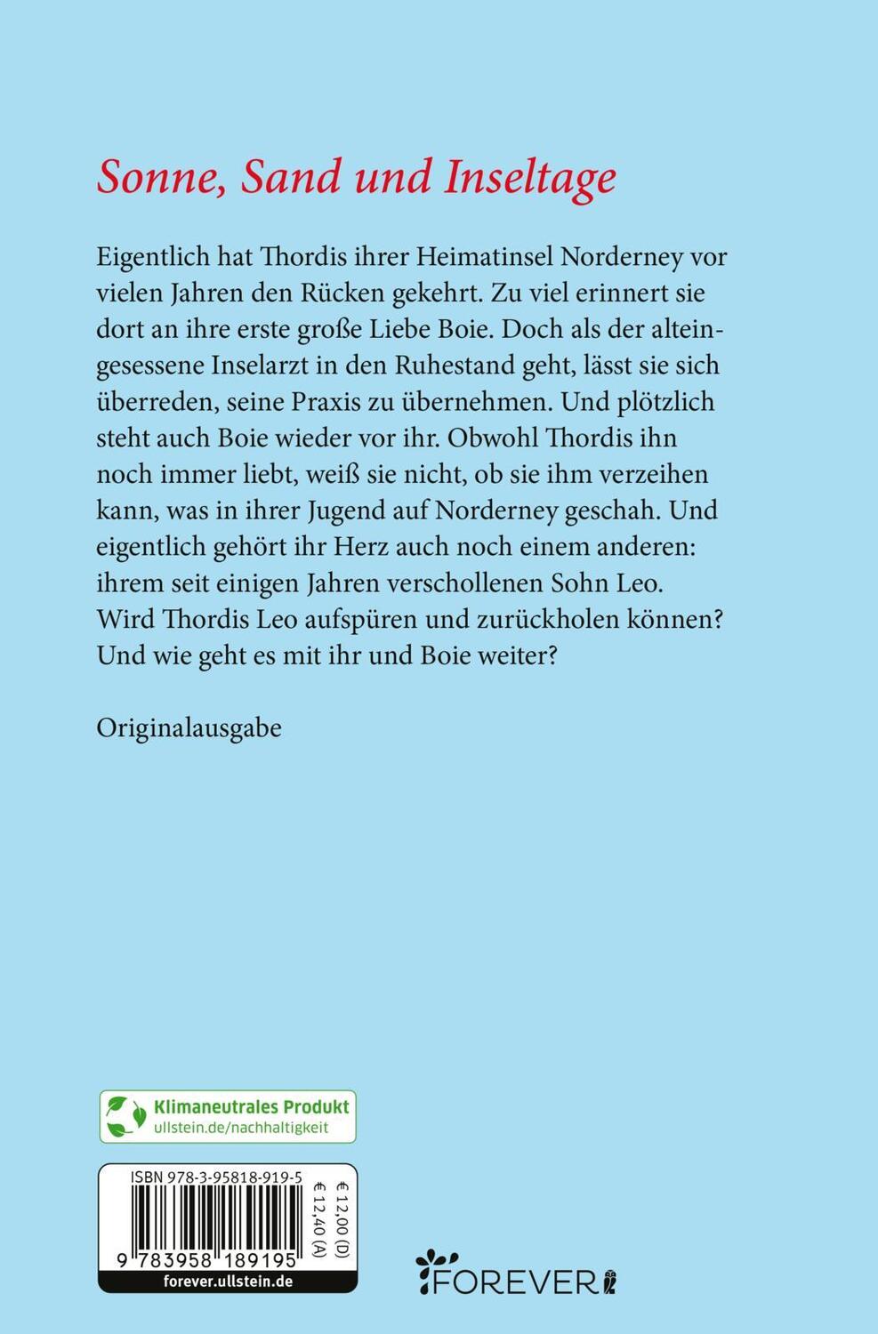 Rückseite: 9783958189195 | Die Sehnsucht der Inselärztin | Ein Nordsee-Roman | Anni Deckner