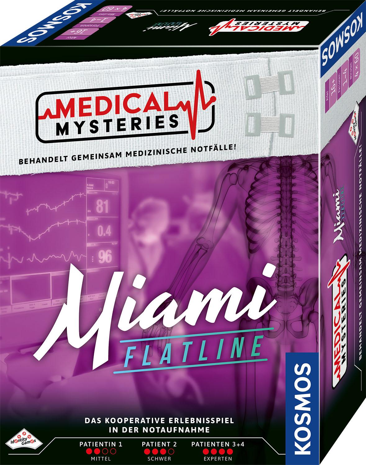 Cover: 4002051684426 | Medical Mysteries - Miami Flatline | Spiel | Nicholas Cravotta (u. a.)