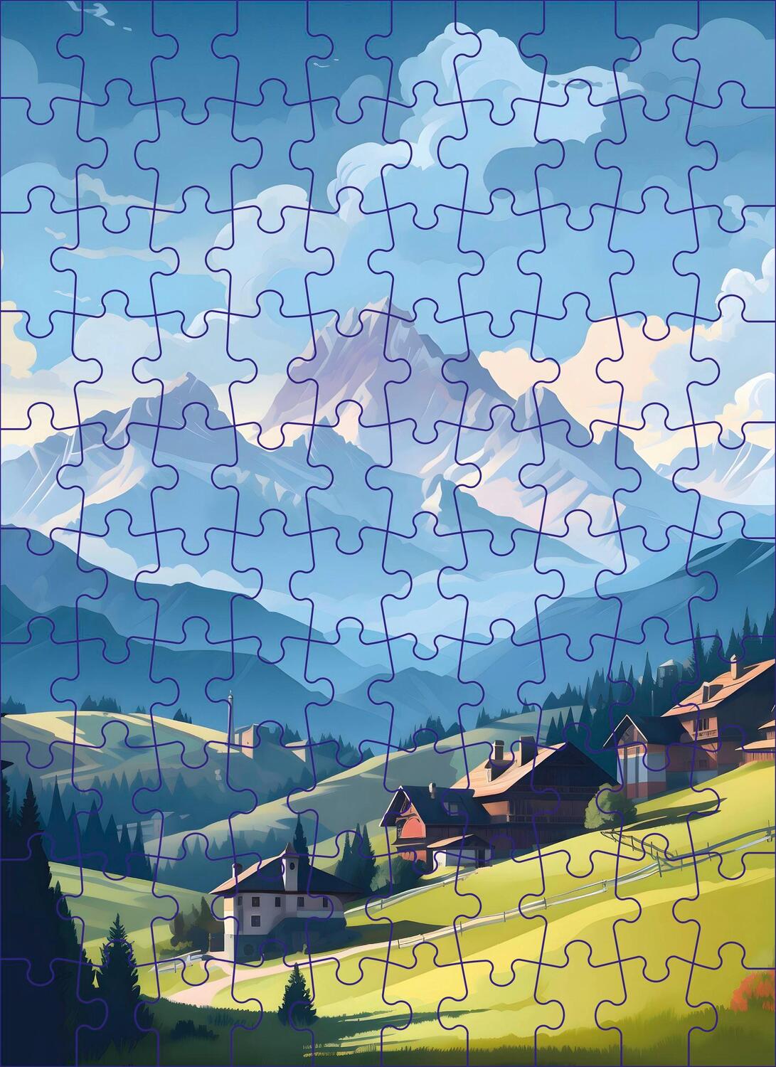 Bild: 4036442012550 | Servus! Kleine Puzzle-Grüße aus den Bergen | Groh Verlag | Spiel
