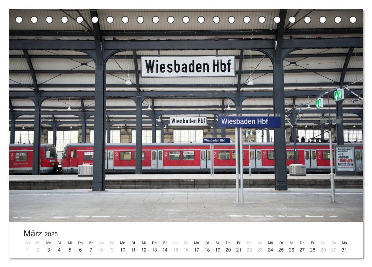 Bild: 9783435500970 | Du schönes Wiesbaden (Tischkalender 2025 DIN A5 quer), CALVENDO...