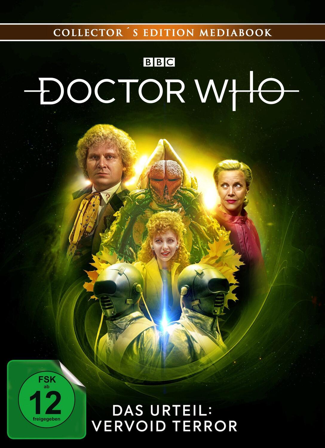 Cover: 4260428053507 | Doctor Who - Sechster Doktor - Das Urteil: Vervoid Terror | Blu-ray