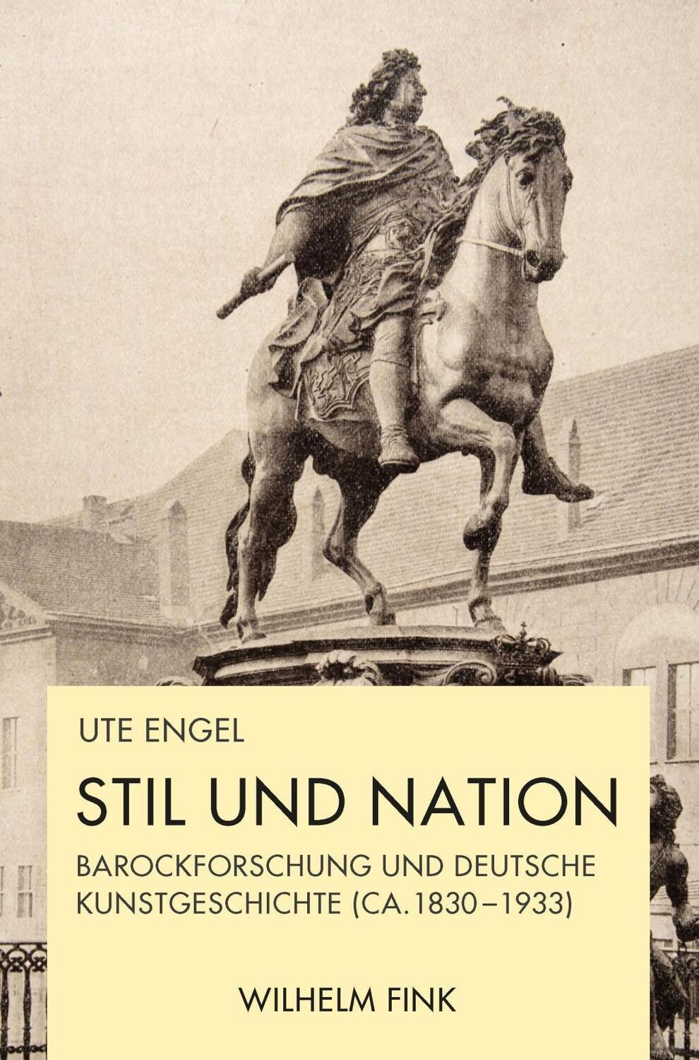 Cover: 9783770554928 | Stil und Nation | Ute Engel | Buch | 798 S. | Deutsch | 2018
