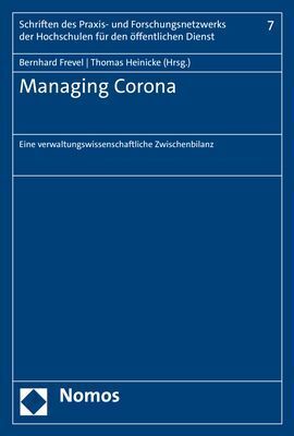 Cover: 9783848768332 | Managing Corona | Eine verwaltungswissenschaftliche Zwischenbilanz