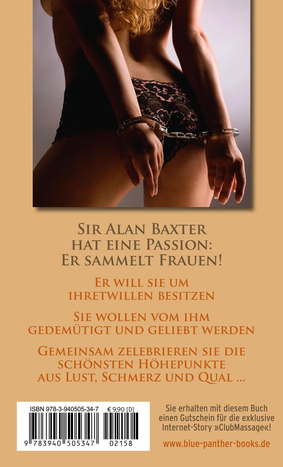 Rückseite: 9783940505347 | Lustschmerz Erotischer SM-Roman | Sara Bellford | Taschenbuch | 2009