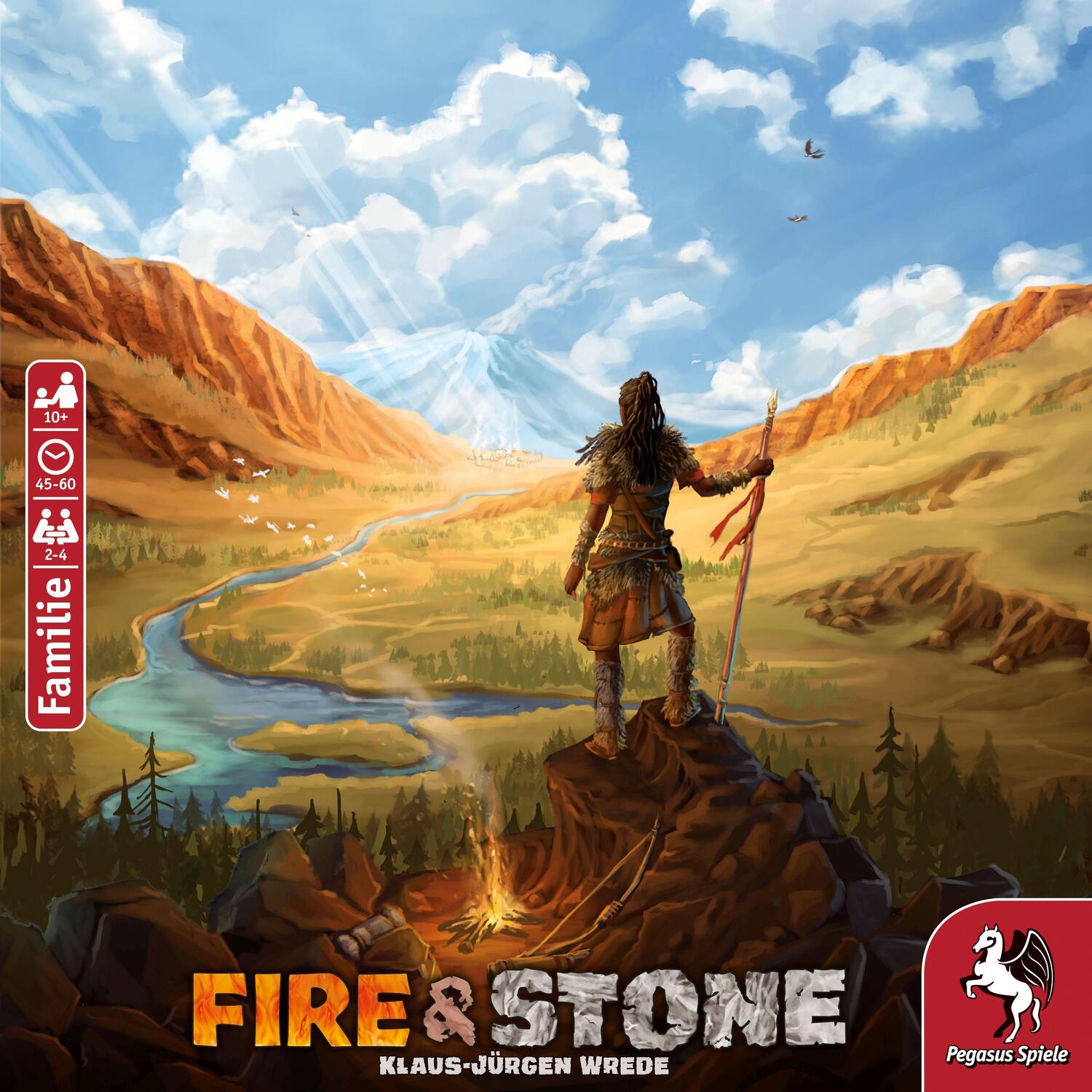 Cover: 4250231730092 | Fire & Stone (deutsche Ausgabe) | Spiel | Deutsch | 2022 | Pegasus