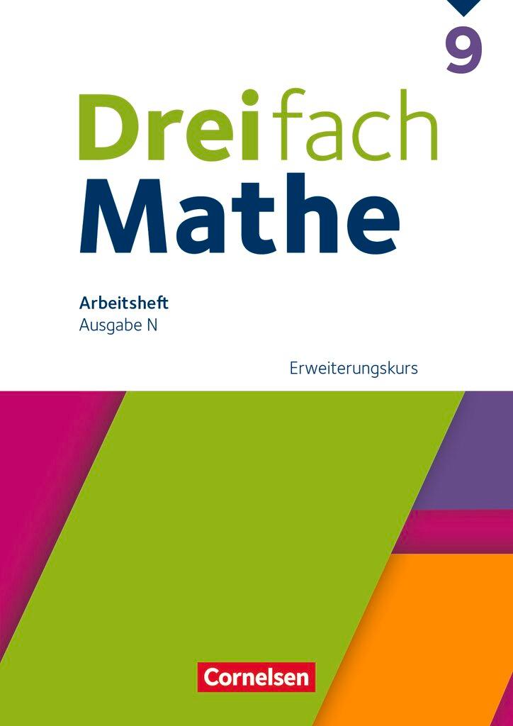 Cover: 9783060436927 | Dreifach Mathe 9. Schuljahr. Erweiterungskurs - Arbeitsheft mit...