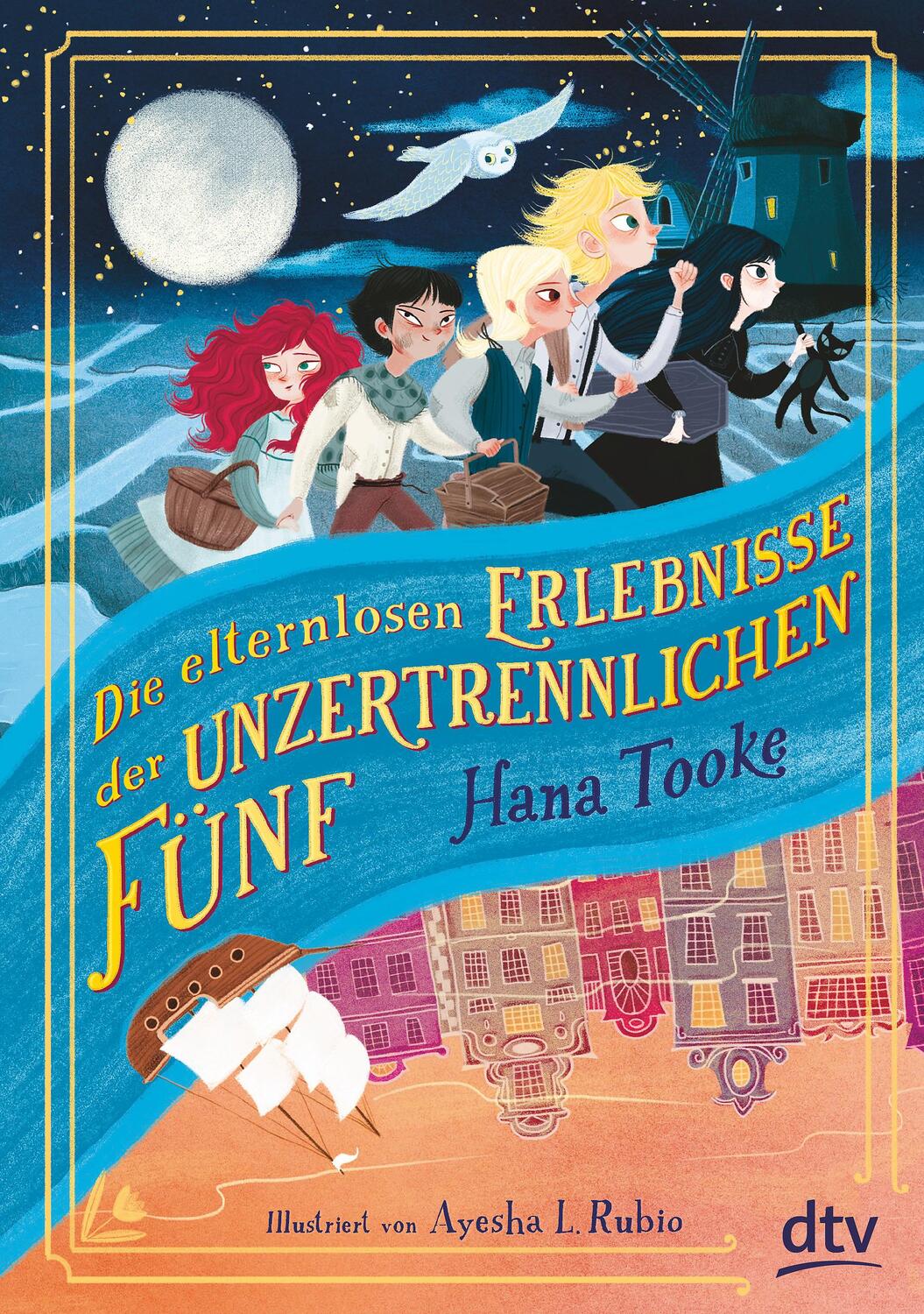 Cover: 9783423763219 | Die elternlosen Erlebnisse der unzertrennlichen Fünf | Hana Tooke