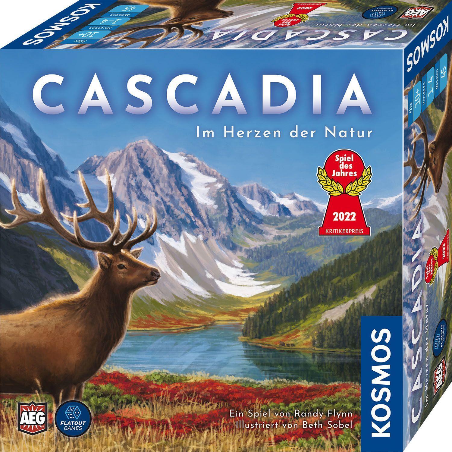 Cover: 4002051682590 | Cascadia - Im Herzen der Natur | Randy Flynn | Spiel | Deutsch | 2022