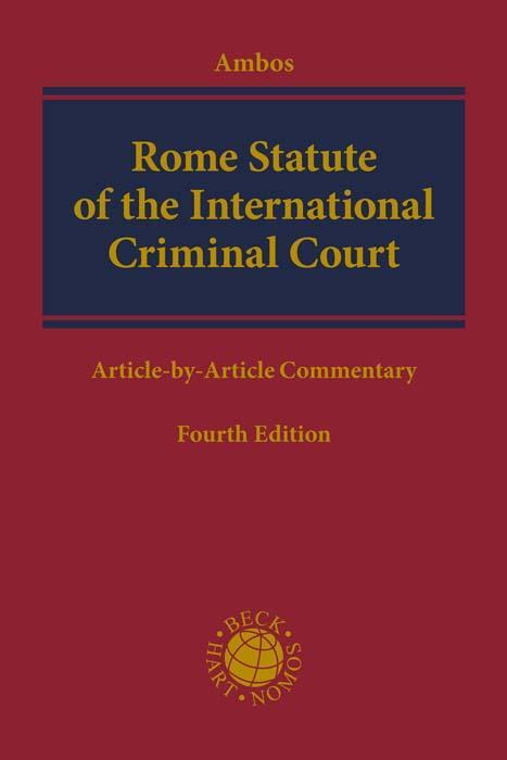Cover: 9783406743849 | Rome Statute of the International Criminal Court | Kai Ambos | Buch