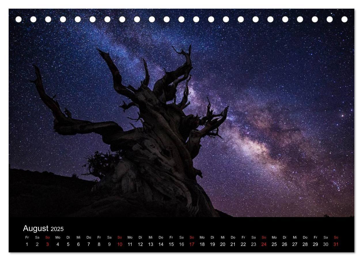 Bild: 9783435558186 | Sternensucher - Landschaft unter Sternen (Tischkalender 2025 DIN A5...