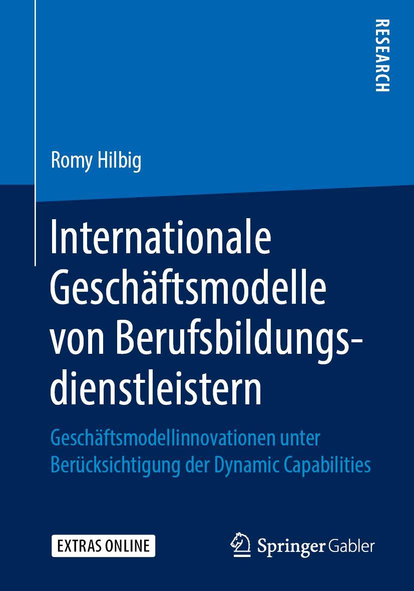 Cover: 9783658245245 | Internationale Geschäftsmodelle von Berufsbildungsdienstleistern