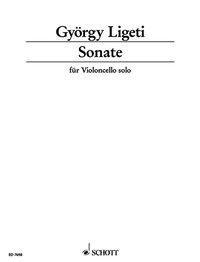 Cover: 9783795795306 | SONATE | für Violoncello solo.Violoncello. | György Ligeti | Buch