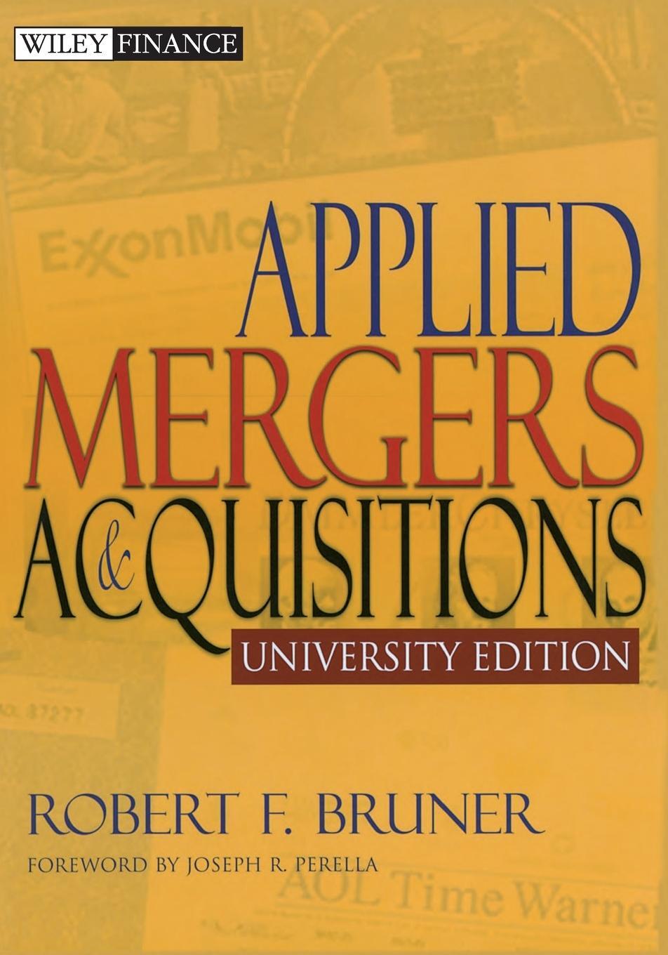 Cover: 9780471395348 | Applied Mergers and Acquisitions University Edition | Robert F. Bruner
