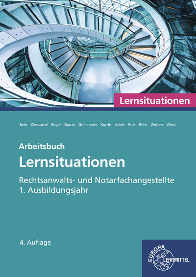 Cover: 9783808549728 | Rechtsanwalts- und Notarfachangestellte, Lernsituationen 1....