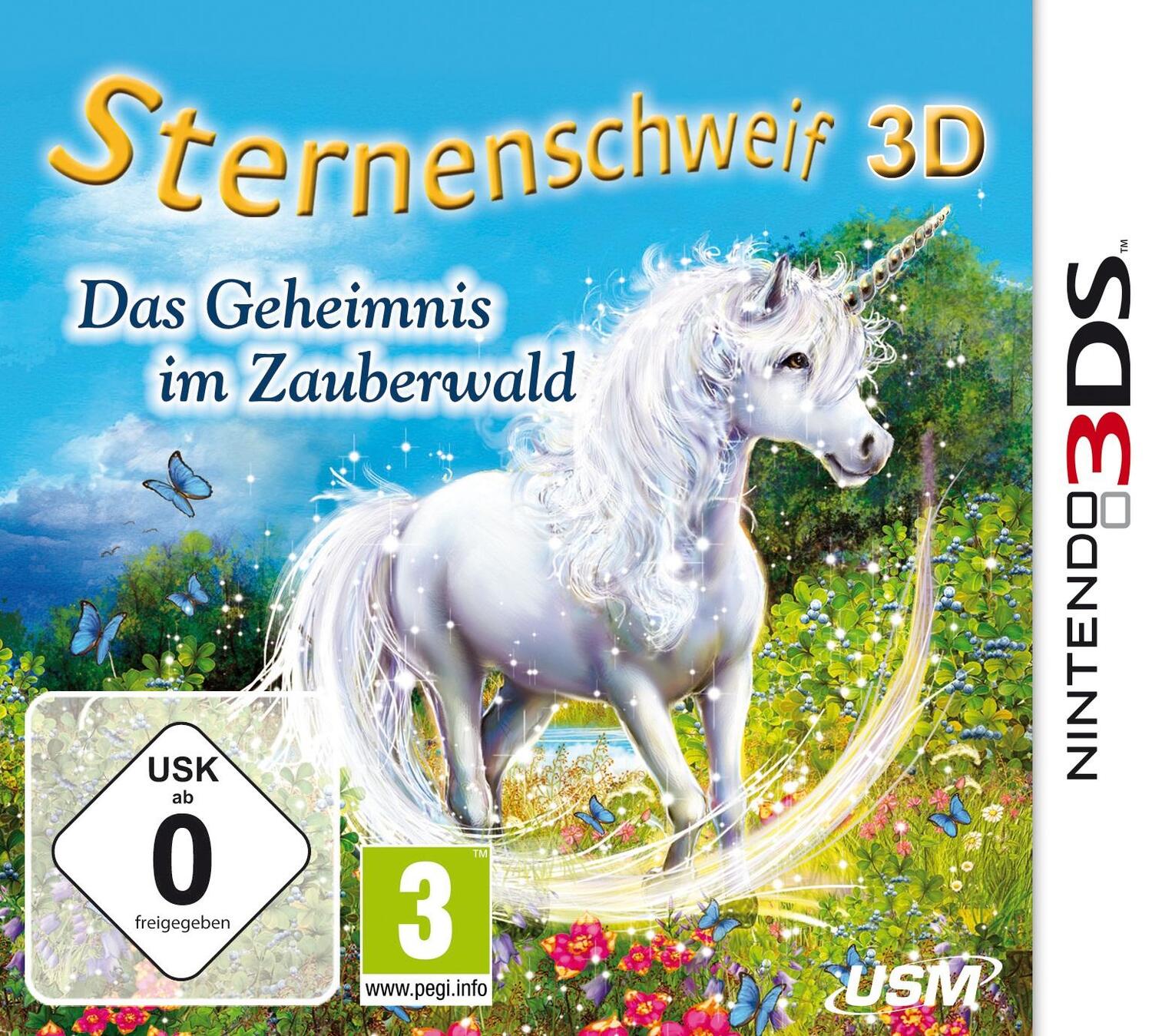 Cover: 4260187450623 | Sternenschweif 3D. Das Geheimnis im Zauberwald. Nintendo DS | CD-ROM