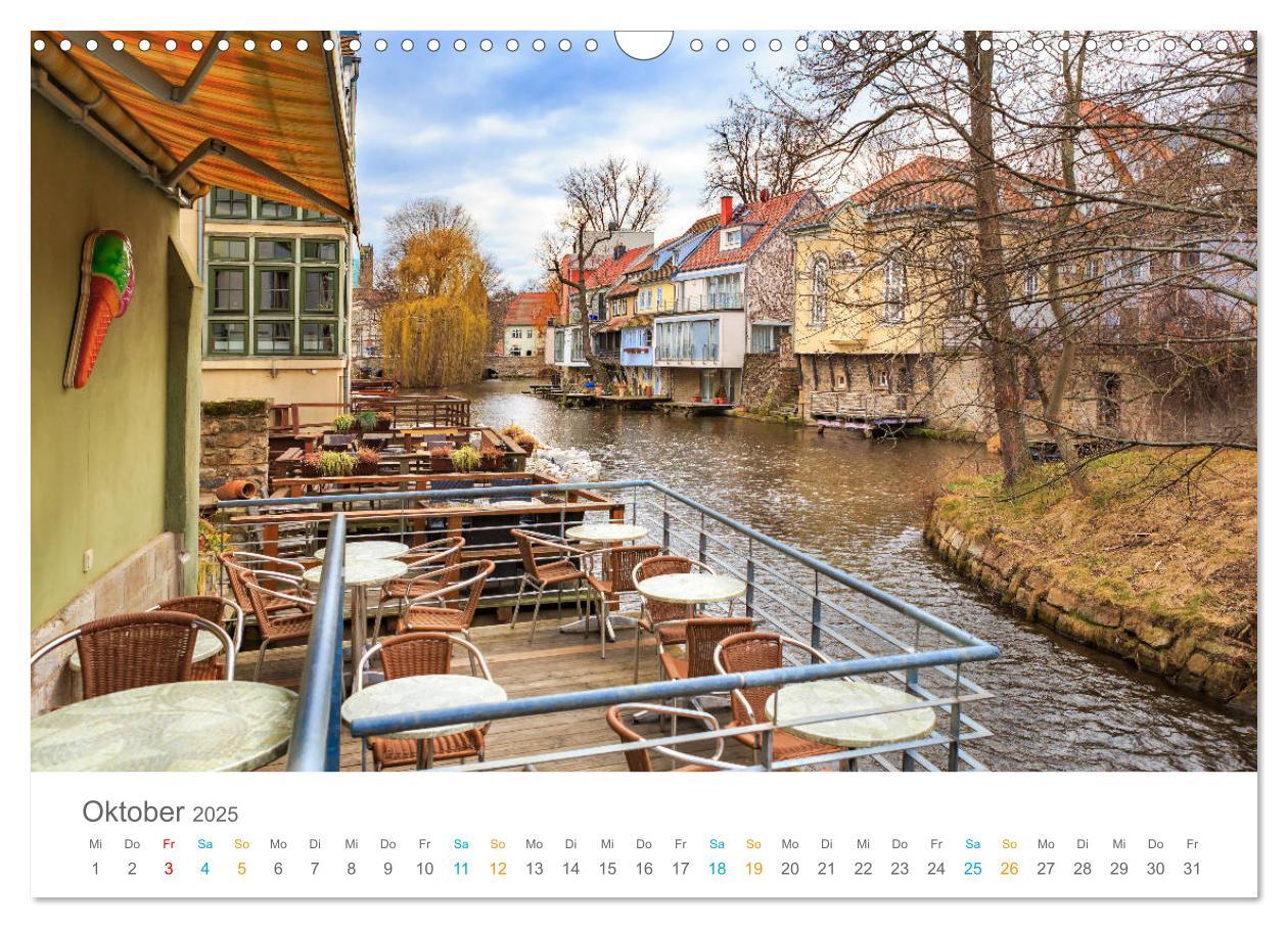 Bild: 9783435321179 | Erfurt - Stadt der Türme (Wandkalender 2025 DIN A3 quer), CALVENDO...