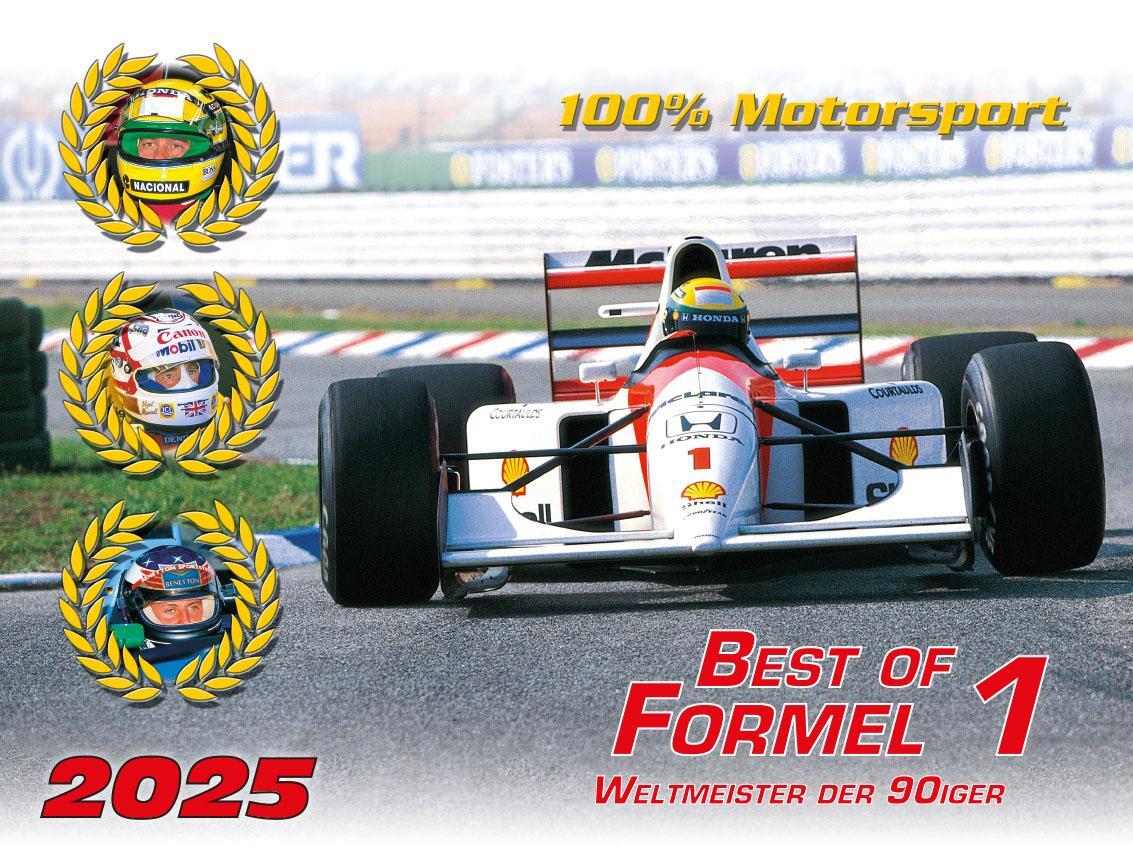 Cover: 9783948794804 | Best of F1 Weltmeister der 90iger Kalender 2025 | Frank Pommer | 2025