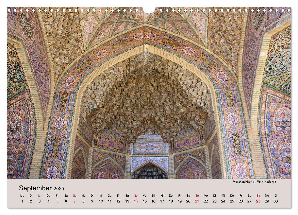 Bild: 9783435404827 | Unbekannter Iran (Wandkalender 2025 DIN A3 quer), CALVENDO...