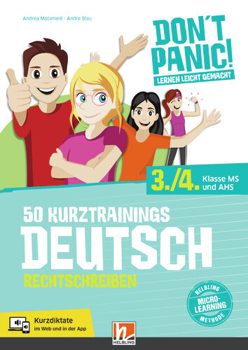 Cover: 9783990694220 | DON'T PANIC! Lernen leicht gemacht, 50 Kurztrainings Deutsch | Buch