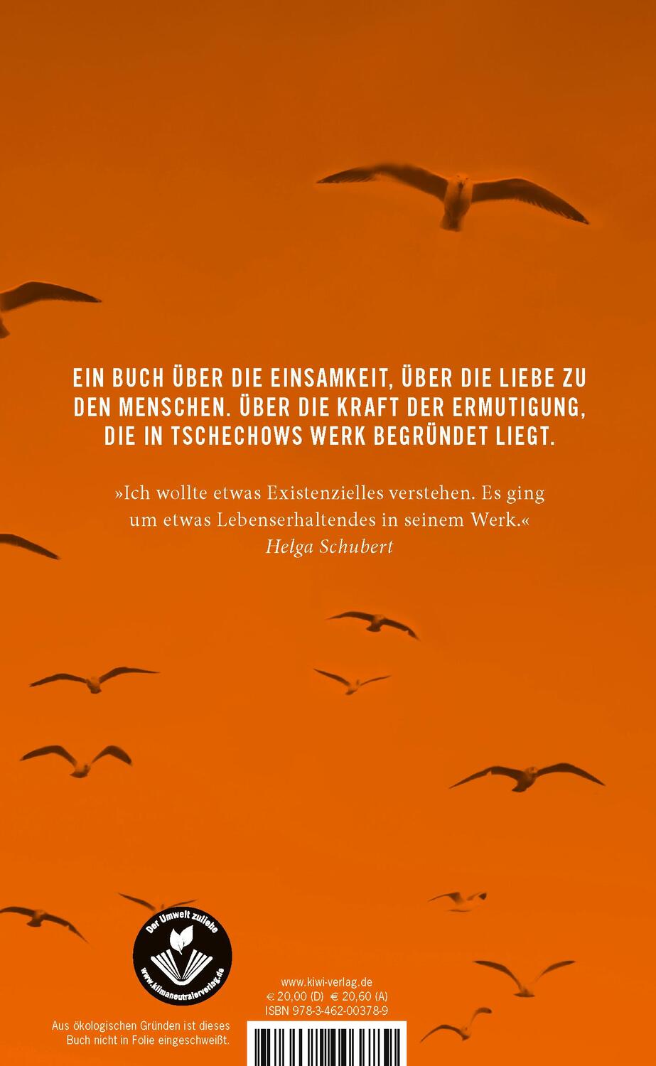 Rückseite: 9783462003789 | Helga Schubert über Anton Tschechow | Helga Schubert | Buch | Deutsch